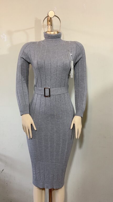vestido con correa