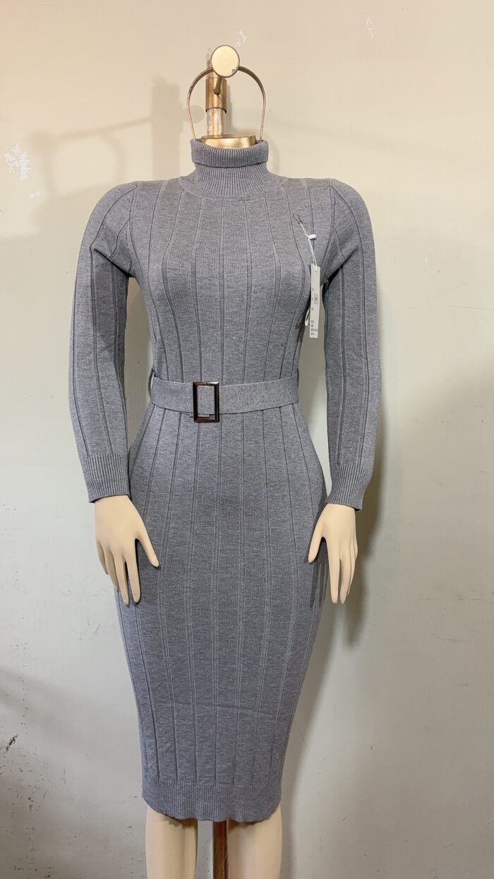 vestido con correa